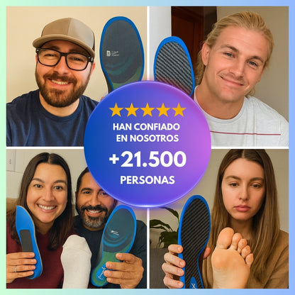 ShockShield Footbed™  Plantilla Protectora contra Golpes