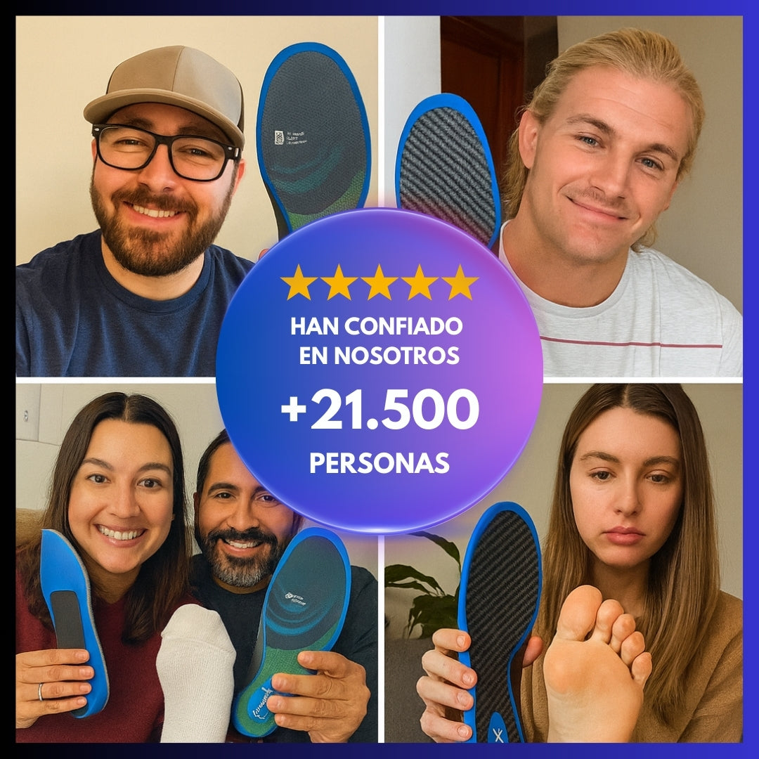 ShockShield Footbed™ — Máxima amortiguación y estabilidad en cada paso